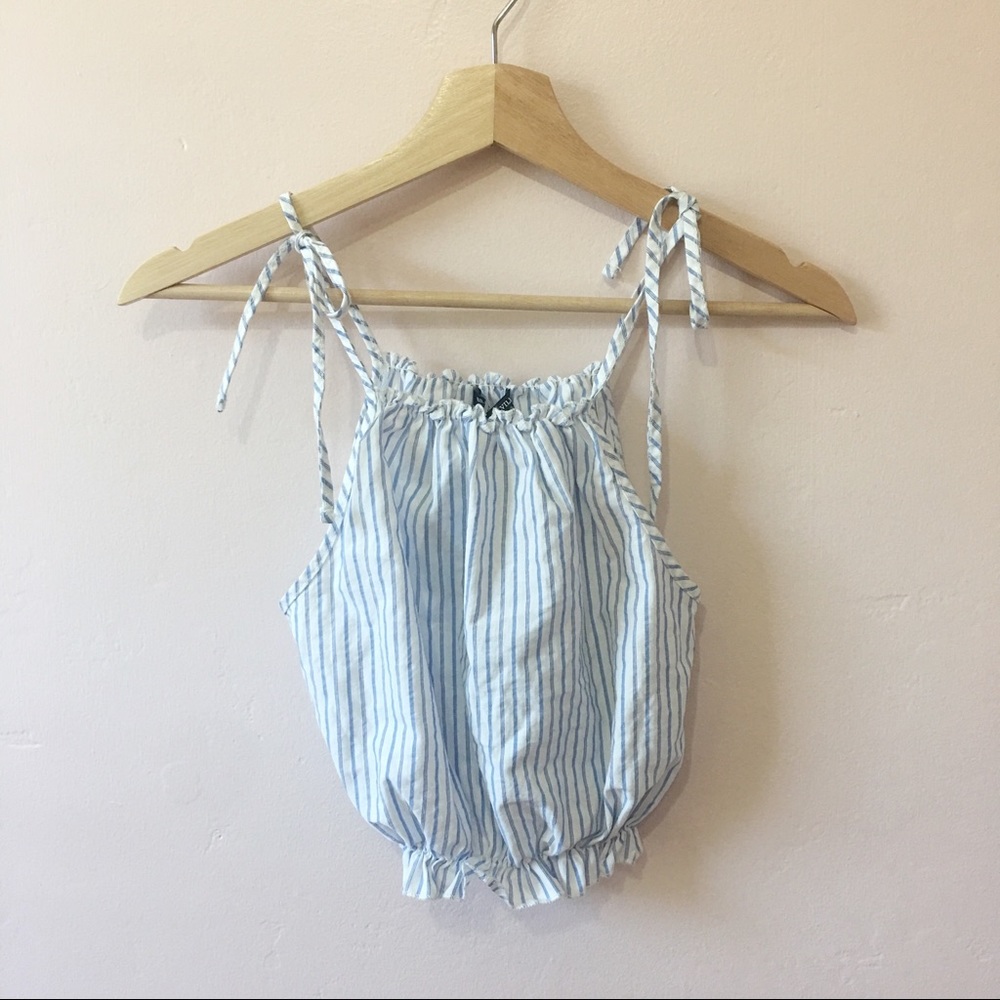 Brandy Melville pinstripe Carly tank